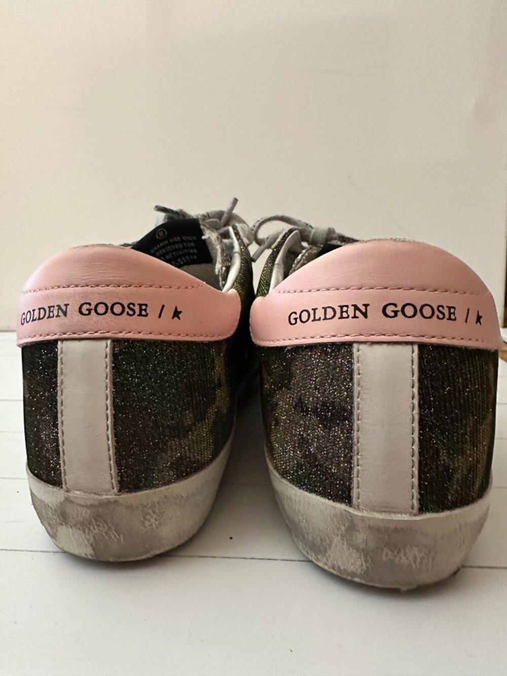 Golden Goose Super-Star Classic Sneakers | EU 36 (US 6) | Glitter Toe - Picture 3 of 9